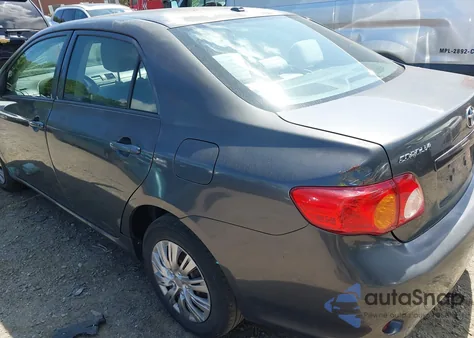 2009 Toyota Corolla Le from USA, damaged, VIN 2T1BU40E19C171648